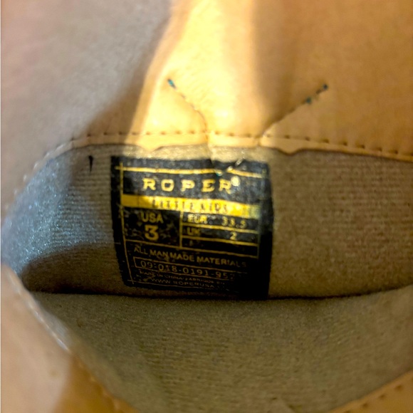 Children’s Roper Cowboy Boots. - Picture 7 of 7